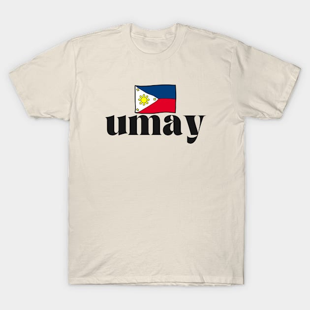 Philippines flag tagalog expression T-Shirt by CatheBelan